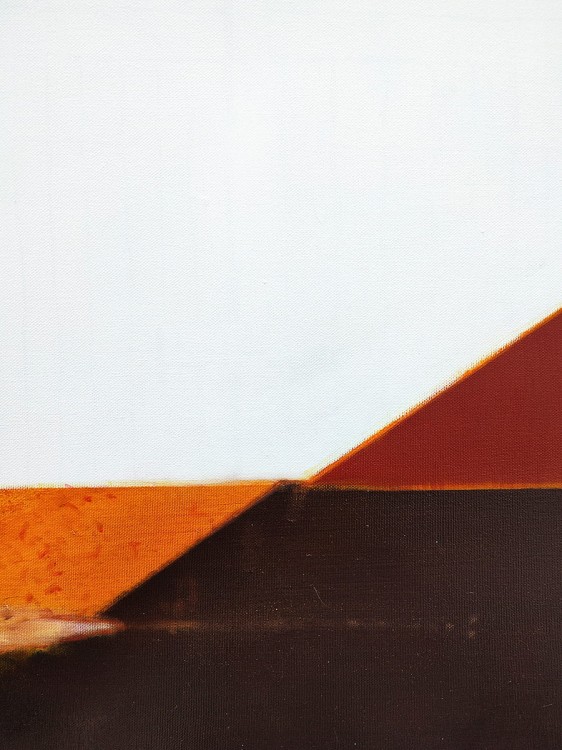 Agnieszka Wielewska - obraz Wzdłuż - 3